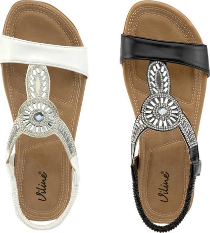 KIT SANDALIA PLANAS PIEDRAS