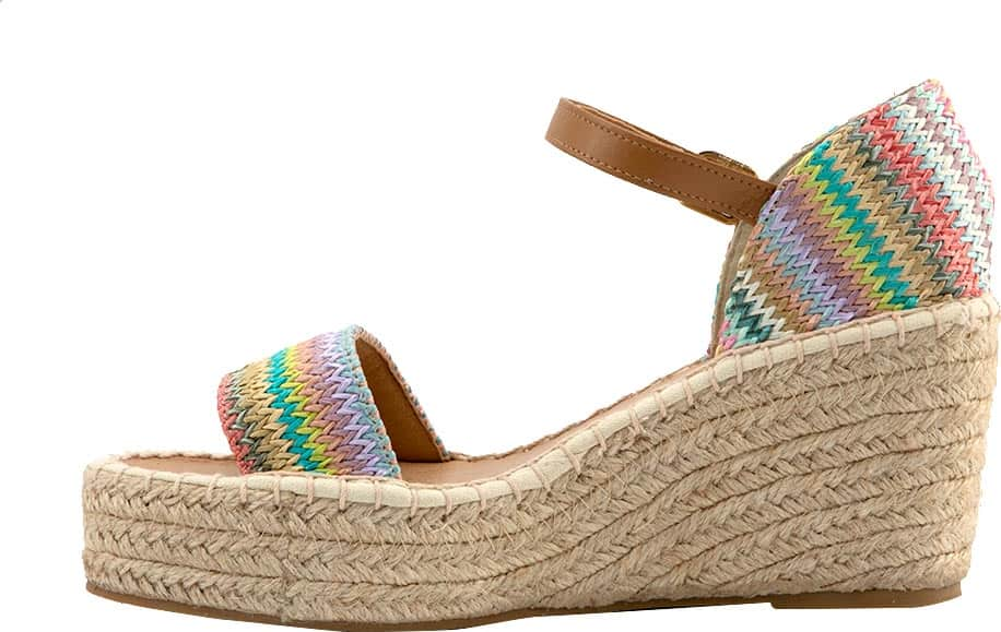 SANDALIA PLATAFORMA YUTE MULTICOLOR