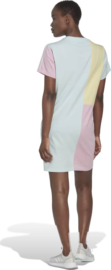 Vestido Essentials Colorblock 3 Stripes