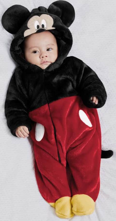 Ropa Para Dormir Mameluco Mickey Bby3