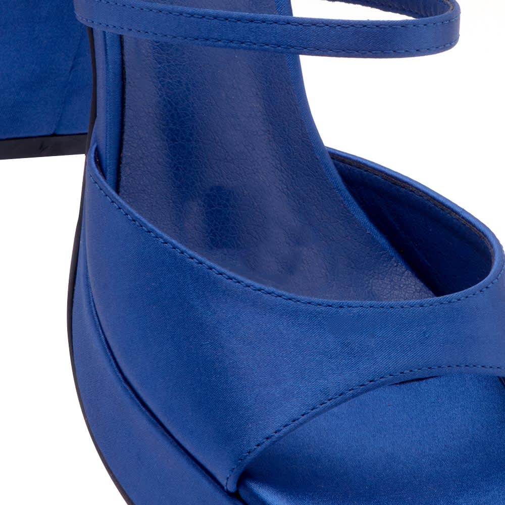 SANDALIA TACÓN PLATAFORMA MONOCOLOR