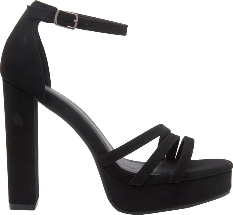 SANDALIA TACÓN PLATAFORMA TIRAS