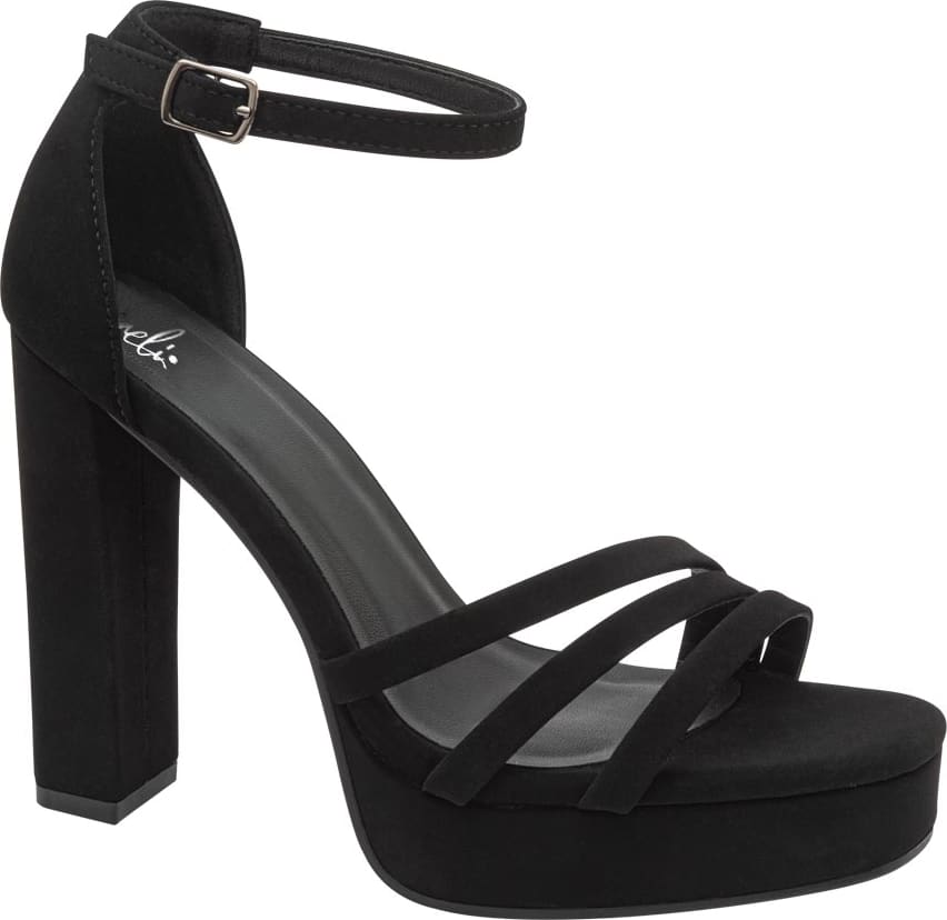 SANDALIA TACÓN PLATAFORMA TIRAS