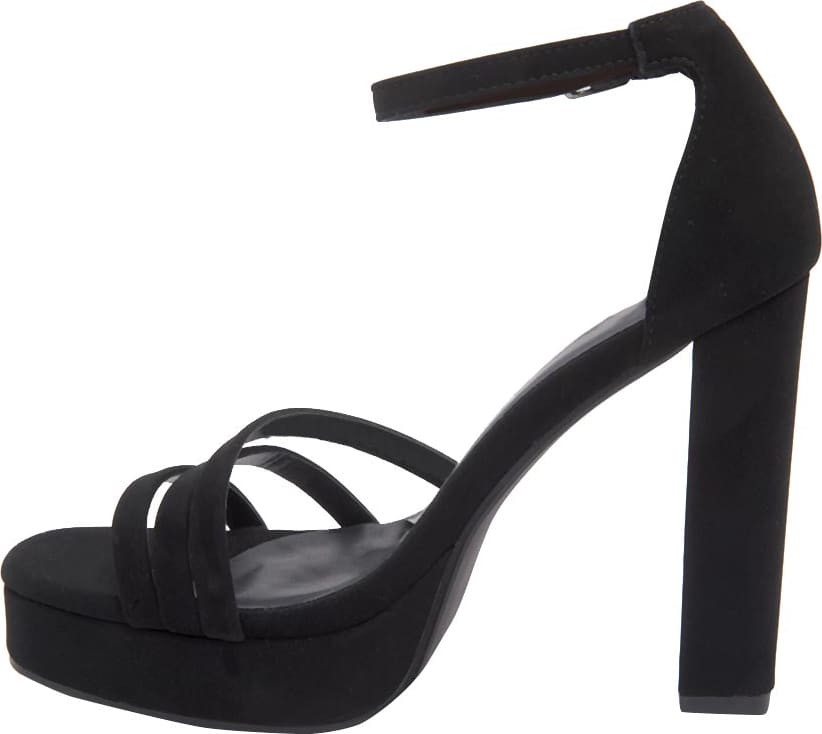 SANDALIA TACÓN PLATAFORMA TIRAS