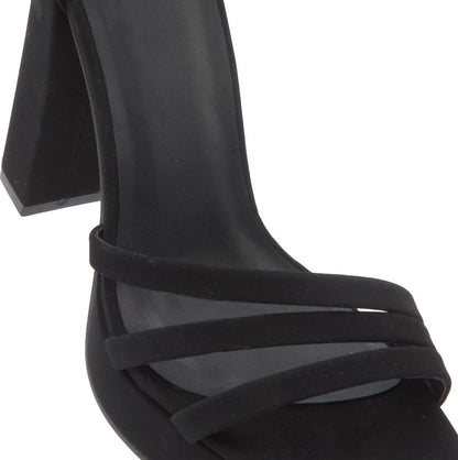 SANDALIA TACÓN PLATAFORMA TIRAS