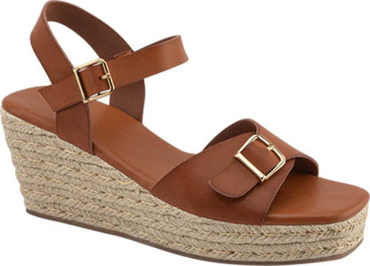 SANDALIA PLATAFORMA YUTE HEBILLA