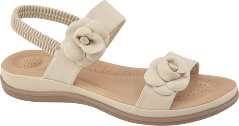 SANDALIA CONFORT FLORES