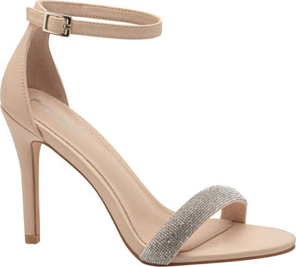 SANDALIA TACÓN DELGADO PIEDRAS