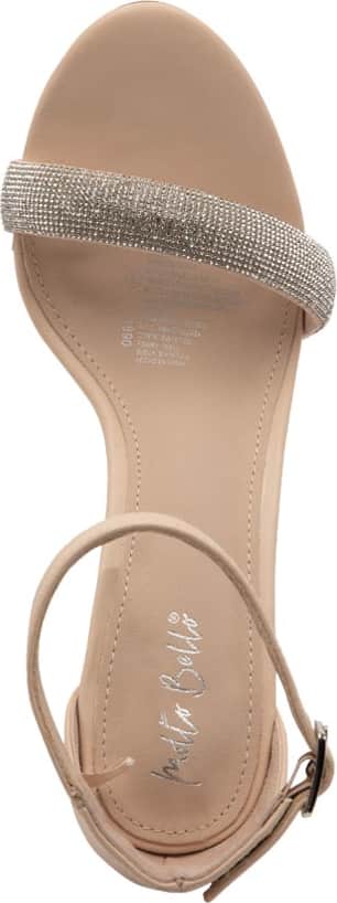 SANDALIA TACÓN DELGADO PIEDRAS