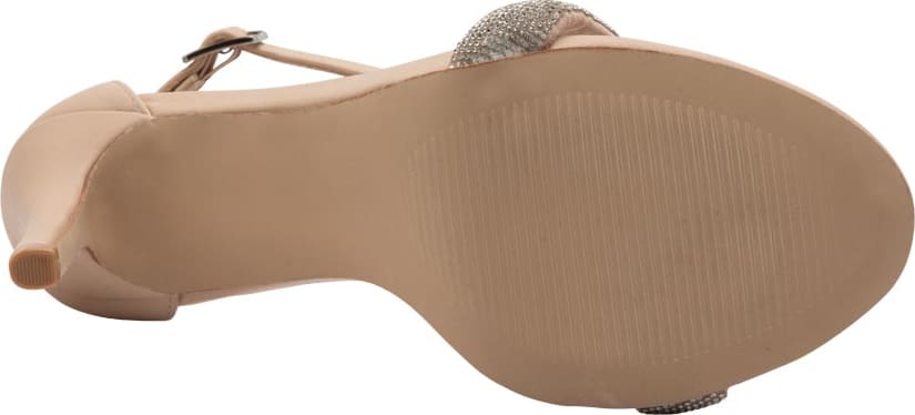 SANDALIA TACÓN DELGADO PIEDRAS