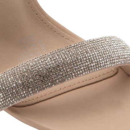 SANDALIA TACÓN DELGADO PIEDRAS