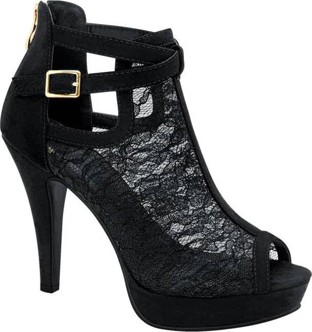 SANDALIA TACÓN DELGADO PLATAFORMA BOTÍN