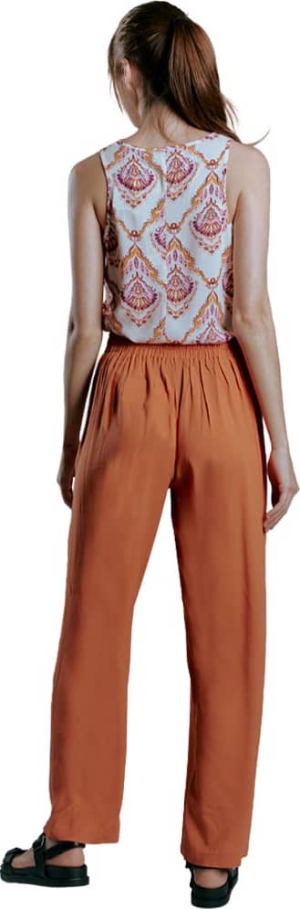 PANTALON CASUAL PIERNA ANCHA CINTURA ALTA