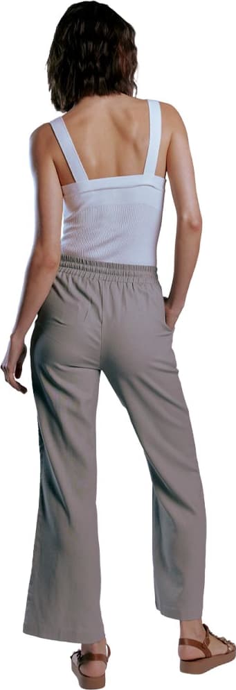 PANTALON CASUAL PIERNA ANCHA CINTURA ALTA