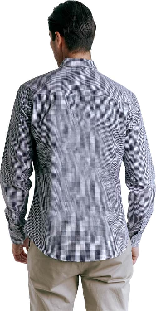 CAMISA REGULAR FIT DE POPELINA MANGA LARGA