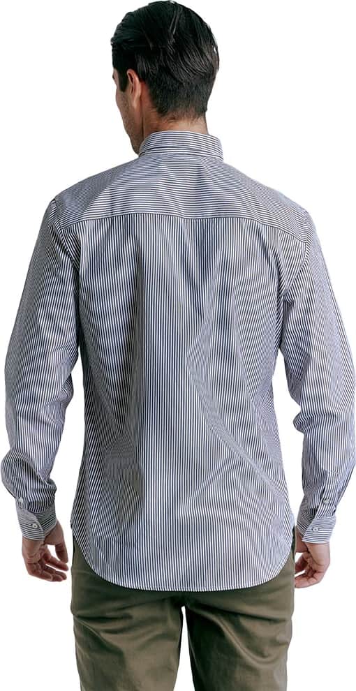 CAMISA REGULAR FIT DE POPELINA MANGA LARGA