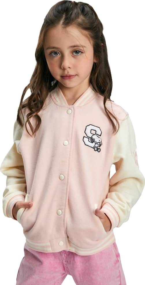 SUDADERA BEISBOLERA SNOOPY