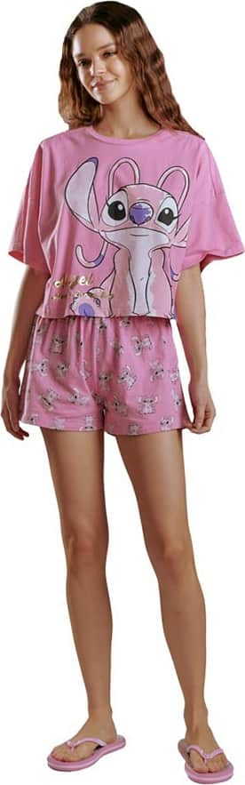 PIJAMA ANGEL 2 PZAS ESTAMPADA