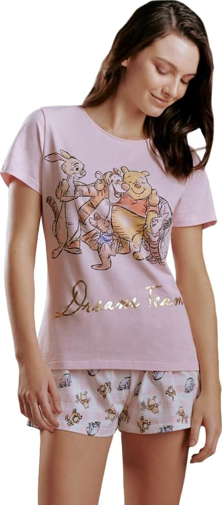 PIJAMA WINNIE POOH 2 PZAS ESTAMPADA