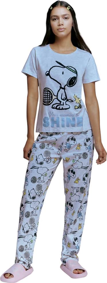 PIJAMA SNOOPY 2 PZAS ESTAMPADA