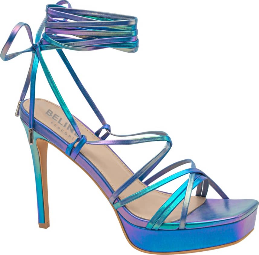 SANDALIA PLATAFORMA TACÓN AMARRE