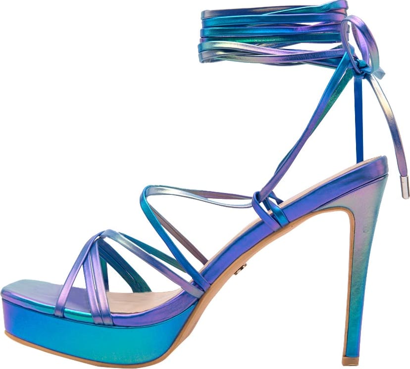 SANDALIA PLATAFORMA TACÓN AMARRE