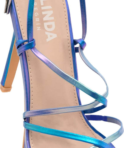 SANDALIA PLATAFORMA TACÓN AMARRE