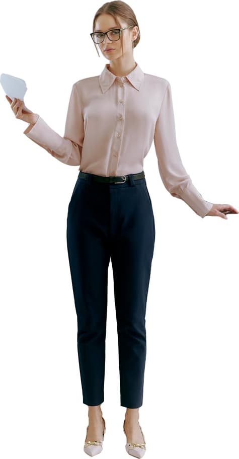 PANTALON DE VESTIR INCLUYE CINTURON