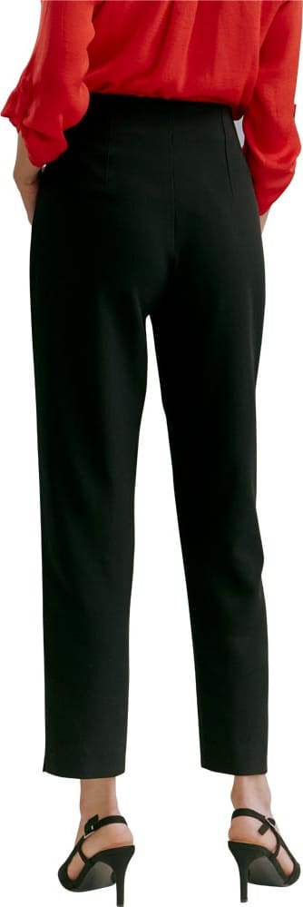 PANTALON DE VESTIR CORTE RECTO CINTURA REGULAR