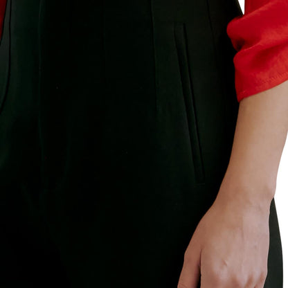 PANTALON DE VESTIR CORTE RECTO CINTURA REGULAR