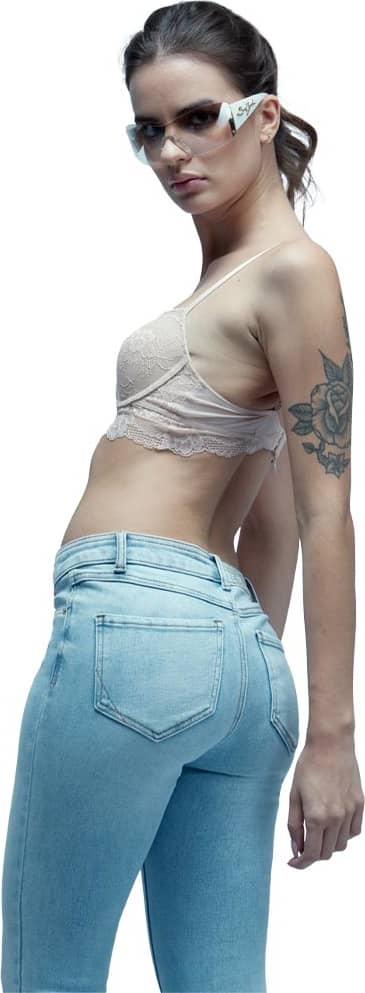 JEANS SÚPER SKINNY CINTURA REGULAR