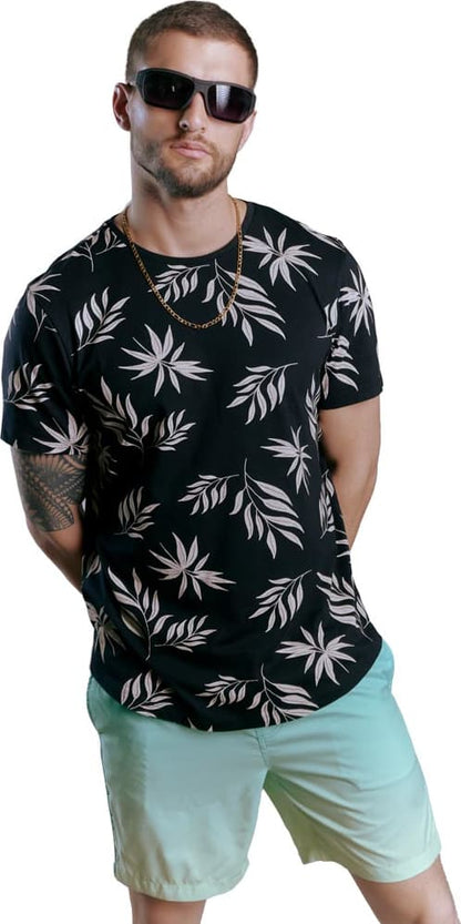 PLAYERA DE MODA MANGA CORTA CUELLO REDONDO