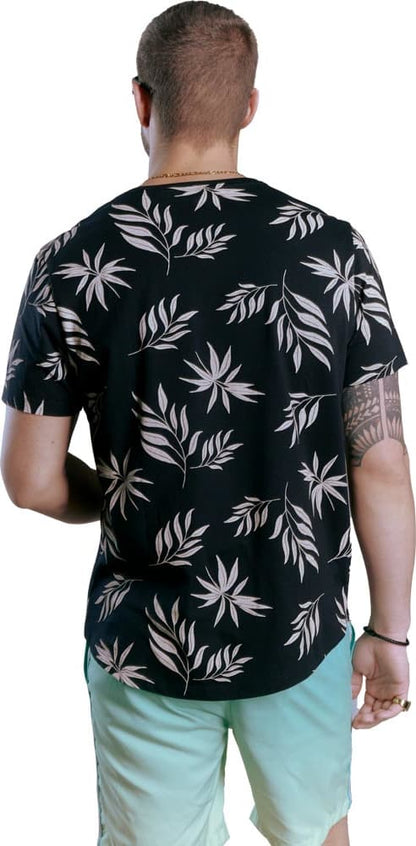 PLAYERA DE MODA MANGA CORTA CUELLO REDONDO