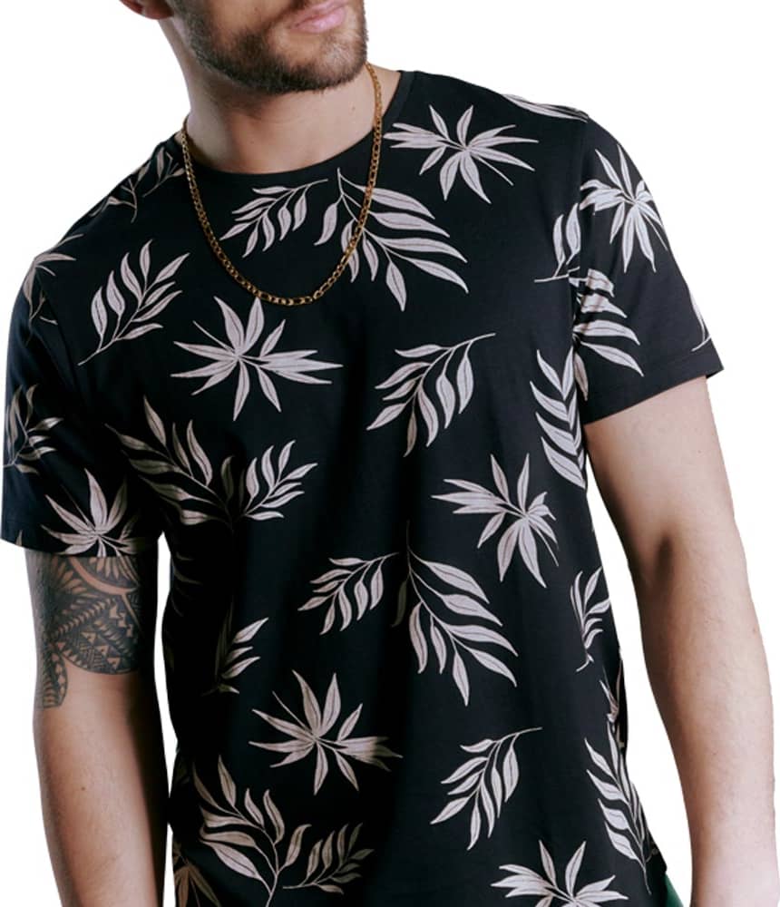 PLAYERA DE MODA MANGA CORTA CUELLO REDONDO