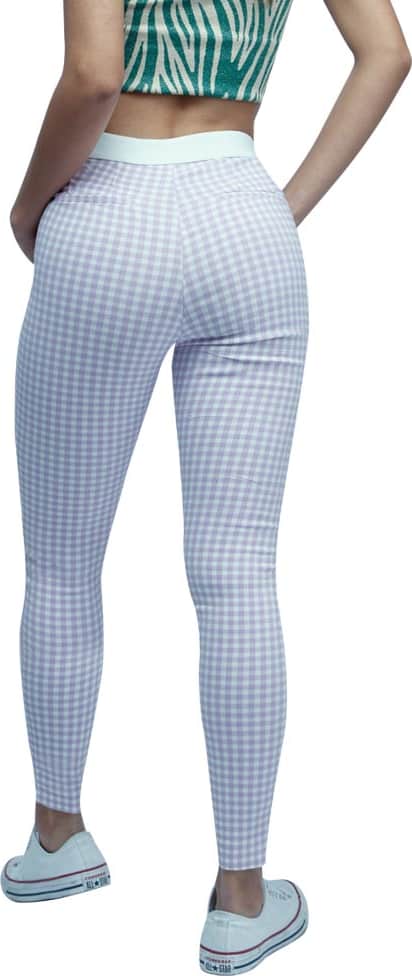 PANTALON CASUAL CORTE SKINNY CINTURA ALTA