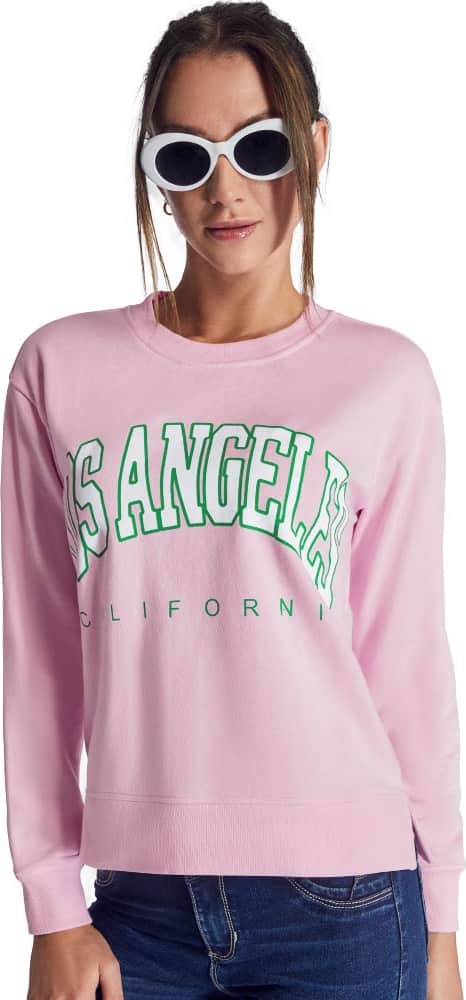 SUDADERA BASICA ESTAMPADA