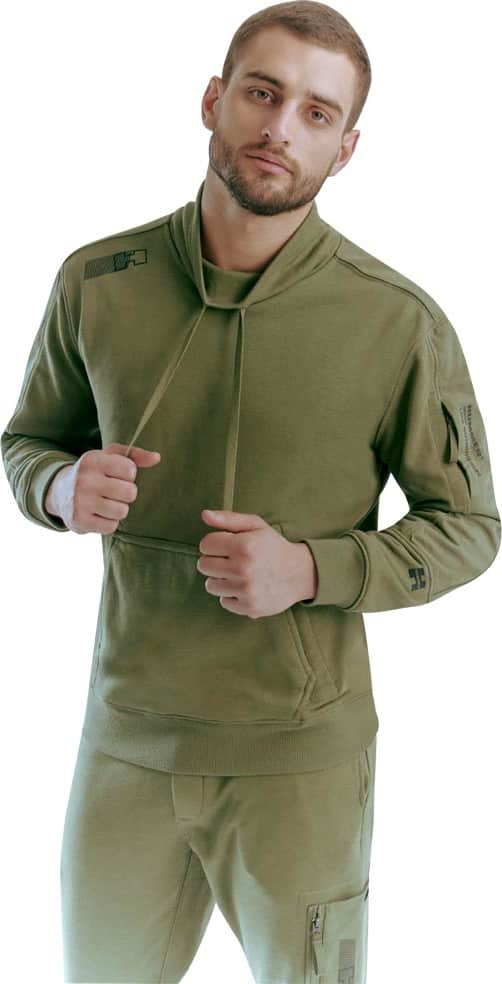 SUDADERA DE MODA CUELLO ALTO