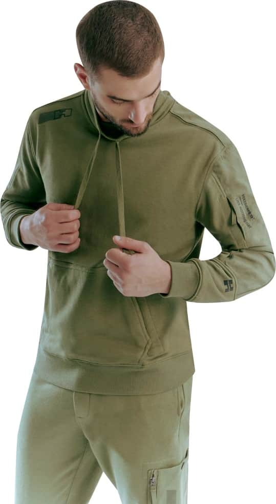 SUDADERA DE MODA CUELLO ALTO