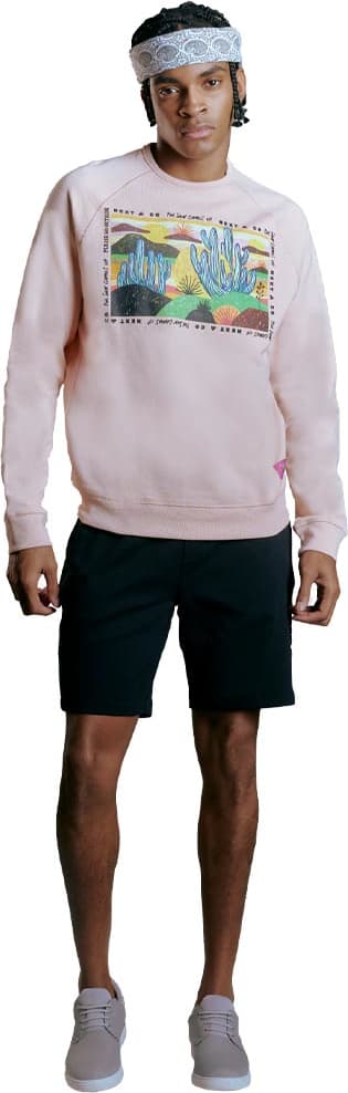 SUDADERA DE MODA CUELLO REDONDO