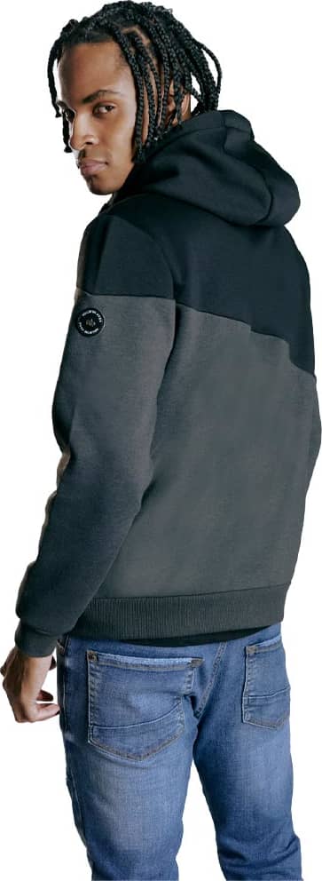 SUDADERA BASICA C/CIERRE CON CAPUCHA