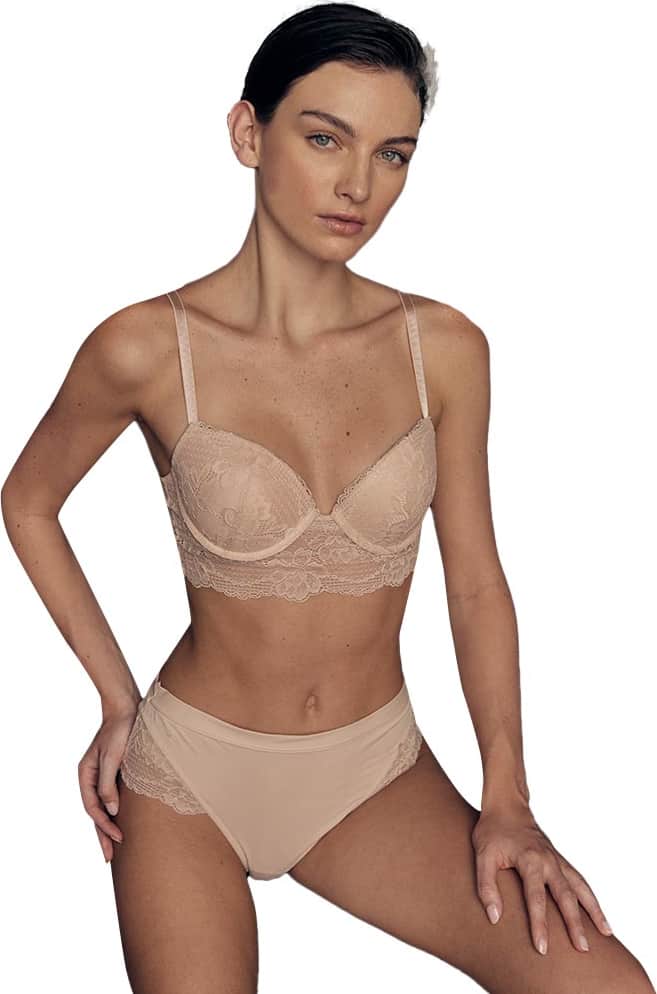 BRASIERE MEDIA COPA PUSH UP