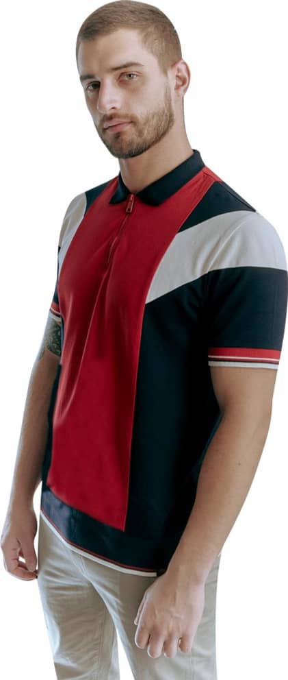 PLAYERA DE MODA TIPO POLO