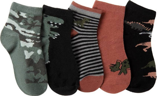 CALCETAS 5PAR TIN FANTASIA NIÑO