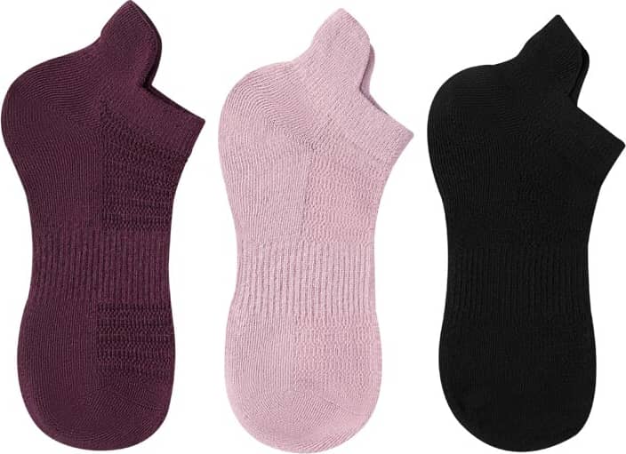 SET 3 PARES TIN DEPORTIVO DE DAMA CON SOPORTE EN TOBILLO