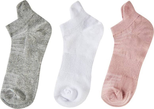 SET 3 PARES TIN DEPORTIVO DE DAMA CON SOPORTE EN TOBILLO