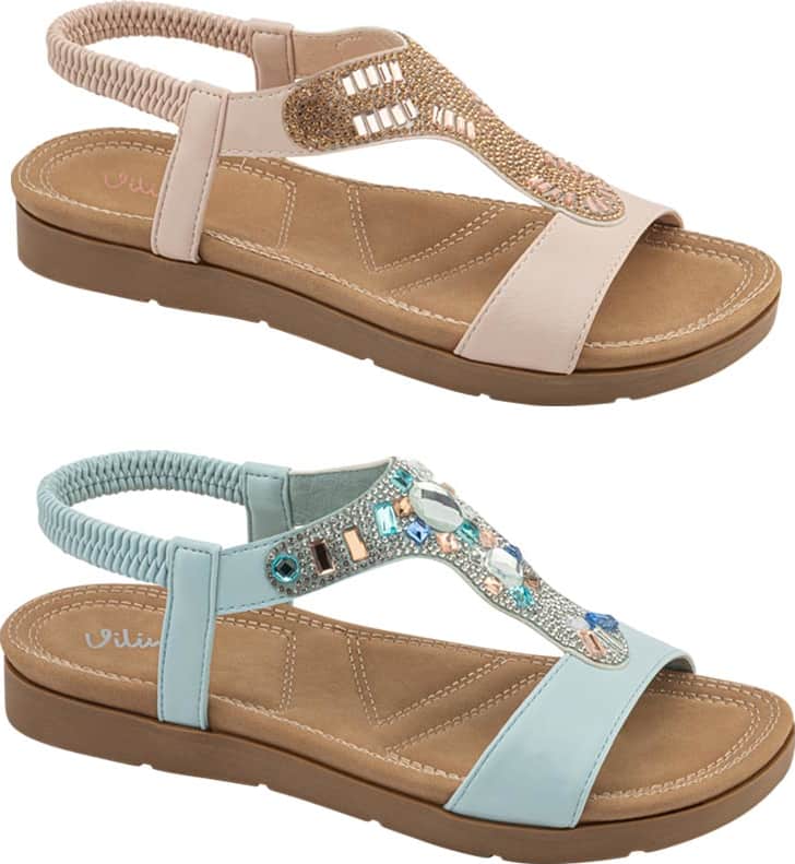 KIT SANDALIA PLANAS PIEDRAS