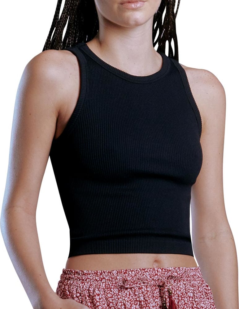 CROP TOP CUELLO REDONDO