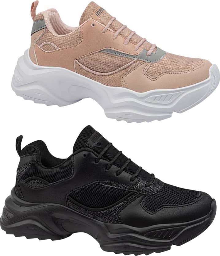 KIT TENIS CASUAL URBANO CHUNKY MULTIPIEZAS