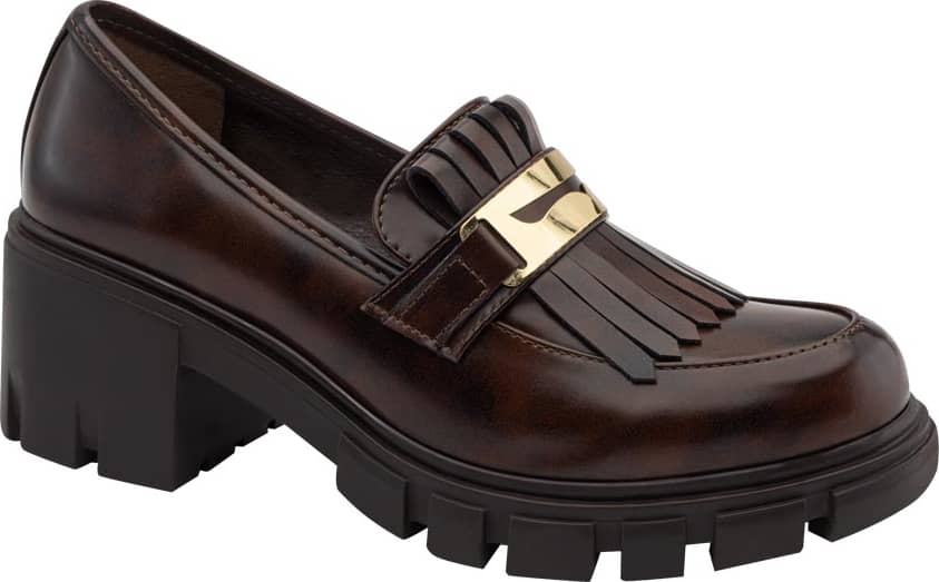 MOCASIN FLECOS CON HERRAJE