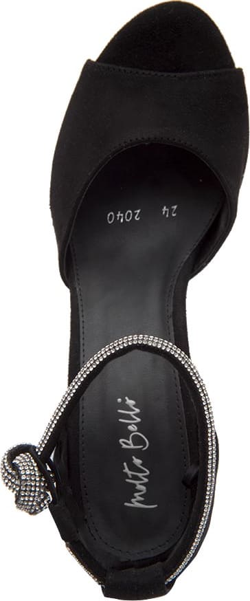 SANDALIA TACÓN PULSERA DE PIEDRAS